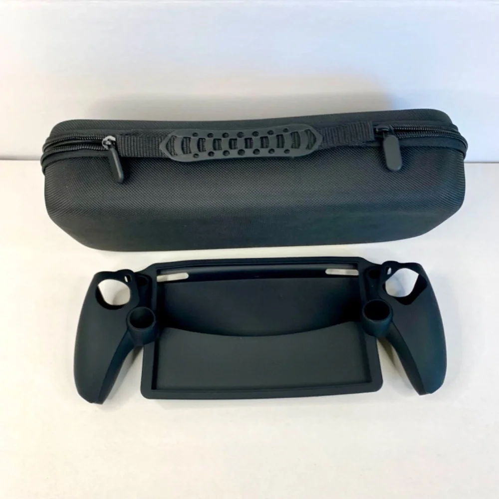 Toys Gaming/Accessories Travel hard shell Case/Silicone sleeve/black controller
